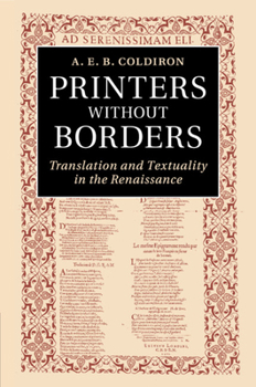 Paperback Printers Without Borders: Translation and Textuality in the Renaissance Book