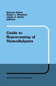 Paperback Guide to Reprocessing of Hemodialyzers Book