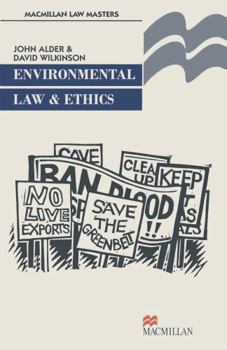 Paperback Environmental Law and Ethics Book