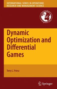 Hardcover Dynamic Optimization and Differential Games Book