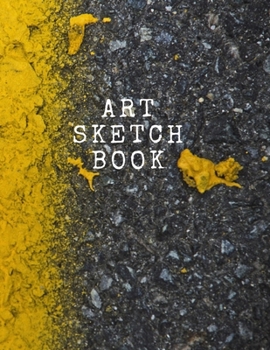Paperback Art Sketch Book With an awesome matte cover: Large Sketchbook Journal 8.5x11 inches Book
