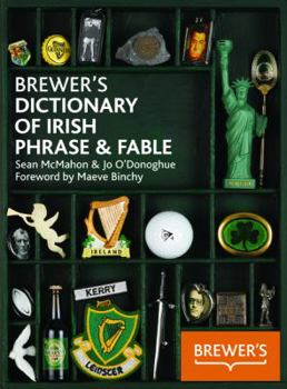 Hardcover Brewer's Dictionary of Irish Phrase & Fable Book