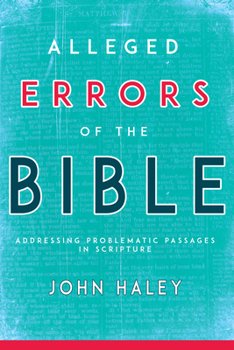 Paperback Alleged Errors of the Bible: Addressing Problematic Passages in Scripture Book