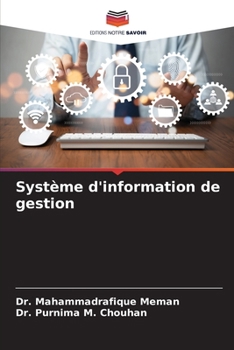 Paperback Système d'information de gestion [French] Book