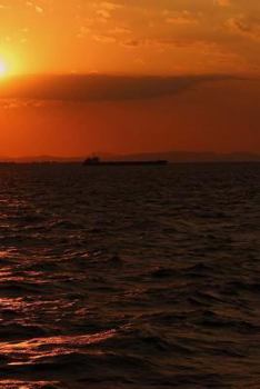 Paperback Sunset Notebook Book