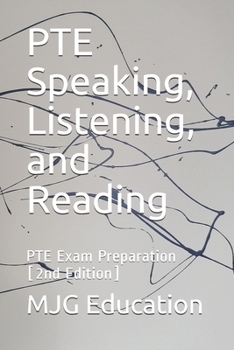 Paperback PTE Speaking, Listening, and Reading: PTE Exam Preparation Book