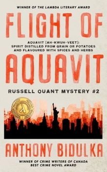 Paperback Flight of Aquavit: Russell Quant Mystery #2 Book