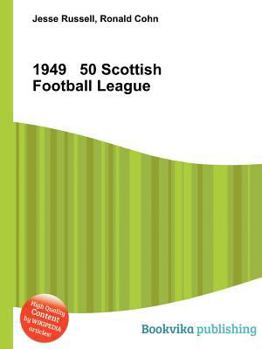 Paperback 1949 50 Scottish Football League Book