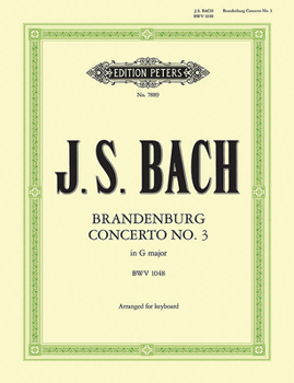 Paperback Brandenburg Concerto No. 3 in G Bwv 1048 (Arranged for Piano) [German] Book