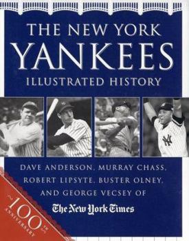 Hardcover The New York Yankees Illustrated History Book