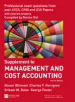 Paperback Management and Cost Accounting Professional Questions (4th Edition) Book