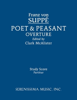 Paperback Poet and Peasant Overture: Study score Book
