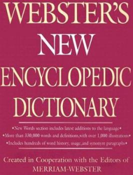 Hardcover Webster's New Encyclopedic Dictionary Book