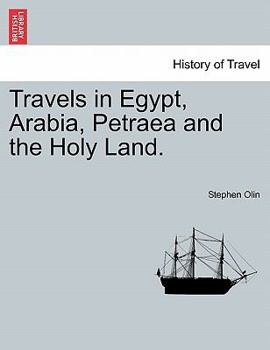 Paperback Travels in Egypt, Arabia, Petraea and the Holy Land. Book