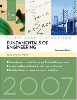 Paperback Fundamentals of Engineering: FE/ EIT Exam Preparation Book