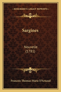 Paperback Sargines: Nouvelle (1781) [French] Book