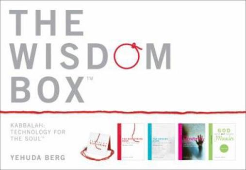 Paperback The Wisdom Box: Kabbalah: Technology for the Soul [With 4 Small Format Books and Authentic Red String] Book