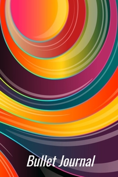 Bullet Journal: Bold Swirls Design: a 100 page 6x9 dot grid notebook for creating whatever you desire