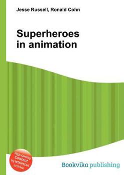 Paperback Superheroes in Animation Book