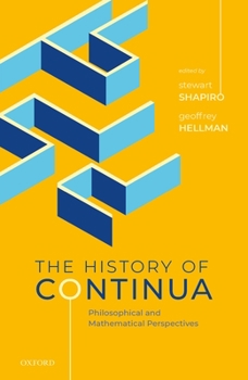 Hardcover History of Continua: Philosophical and Mathematical Perspectives Book