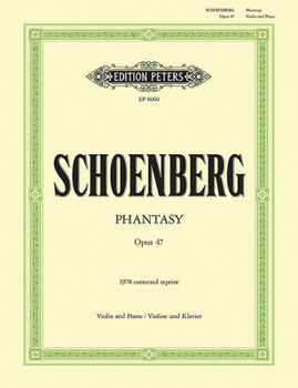 Paperback Phantasy Op. 47 for Violin with Piano Accompaniment Book