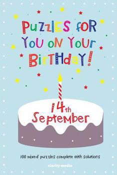 Paperback Puzzles for you on your Birthday - 14th September Book