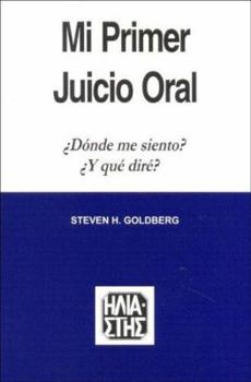 Paperback mi primer juicio oral - (Spanish Edition) [Spanish] Book