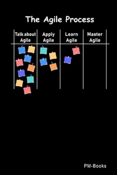 Paperback The Agile Process: Blanko A5 Notizbuch oder Heft f?r Sch?ler, Studenten und Erwachsene Book