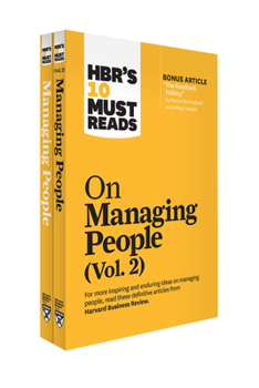 Paperback Hbr's 10 Must Reads on Managing People 2-Volume Collection Book