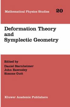 Paperback Deformation Theory and Symplectic Geometry Book
