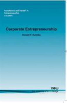 Paperback Corporate Entrepreneurship Book