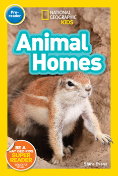Paperback National Geographic Kids Readers: Animal Homes (Prereader) Book