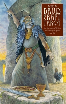 Paperback Druidcraft Tarot: Use the Magic of Wicca and Druidry to Guide Your Life Book