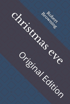 Paperback christmas eve: Original Edition Book