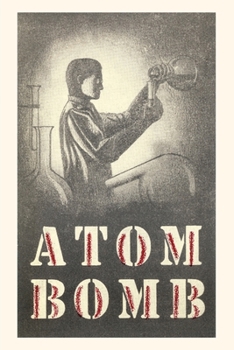 Paperback Vintage Journal Atom Bomb Chemist Book