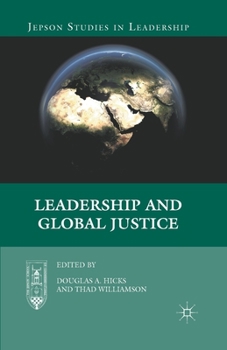 Paperback Leadership and Global Justice Book