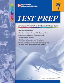 Paperback Spectrum Test Prep, Grade 7 Book