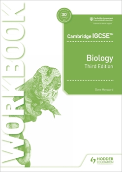 Paperback Cambridge Igcse(tm) Biology Workbook 3rd Edition Book