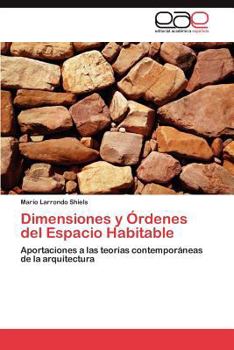 Paperback Dimensiones y Órdenes del Espacio Habitable [Spanish] Book
