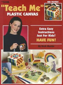 Paperback Teach Me Plastic Canvas Book