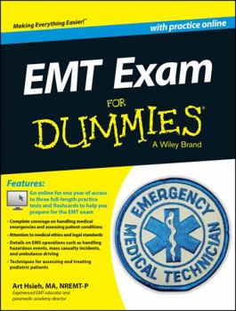 Paperback EMT Exam for Dummies with Online Practice Book