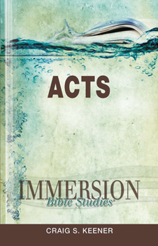 Paperback Immersion Bible Studies: Acts Book