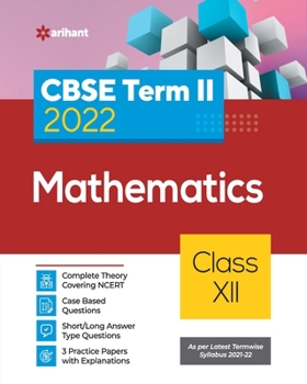 Paperback CBSE Term II Mathematics 12th Book