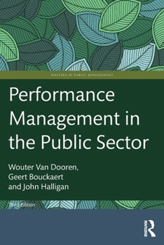 Paperback Performance Management in the Public Sector Book