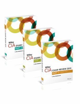 Paperback Wiley CIA Exam Review 2019: Complete Set Book