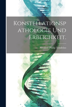 Paperback Konstellationspathologie und Erblichkeit. [German] Book