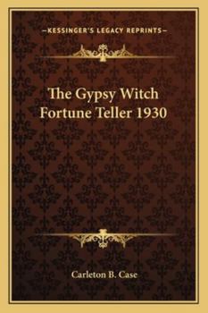 Paperback The Gypsy Witch Fortune Teller 1930 Book