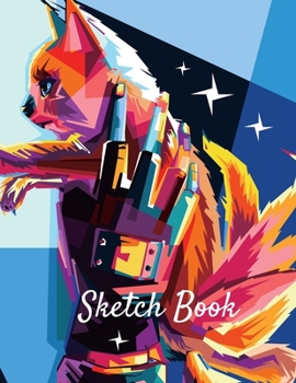 Paperback Sketch Book: Anime Themed Notebook to Draw, Doodling, Designing, & Sketching Book