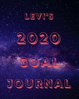 Paperback Levi's 2020 Goal Book: 2020 New Year Planner Goal Journal Gift for Levi / Notebook / Diary / Unique Greeting Card Alternative Book