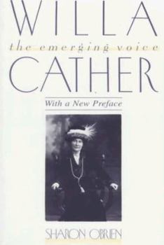 Paperback Willa Cather: The Emerging Voice Book